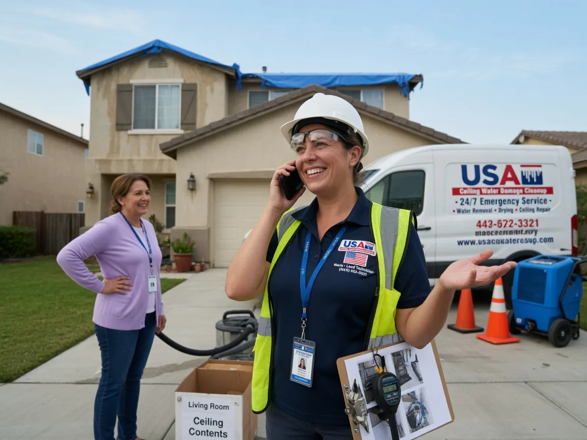 Ceiling Water Damage Restoration Montalba, TX FAQs