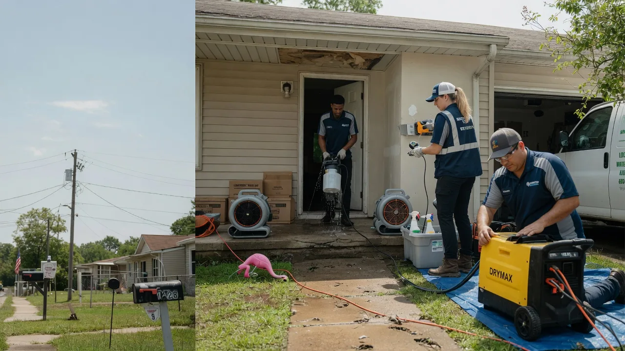 Storm Damage Water Removal in Montalba, TX near me